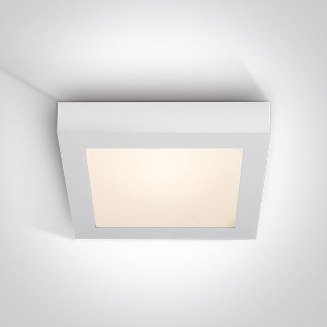 62130AF/W/V WEISS PLAFO 30W CCTV IP40 230V