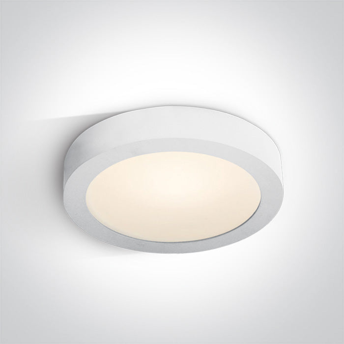 62130F/W/V WEISS PLAFO 30W CCTV IP40 230V
