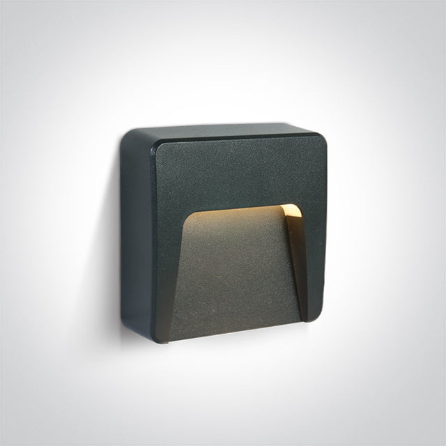 67417/AN/V ANTHRACITE WALL LIGHT 1,5W CCTV IP65 230V