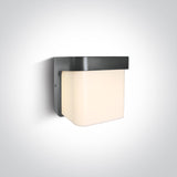 67492/AN/V ANTHRACITE WALL 12W CCTV IP54 230V