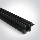 42002ATR/B SCHWARZ MAGNETIC TRIMLESS PROFIL 2m 48V MINI