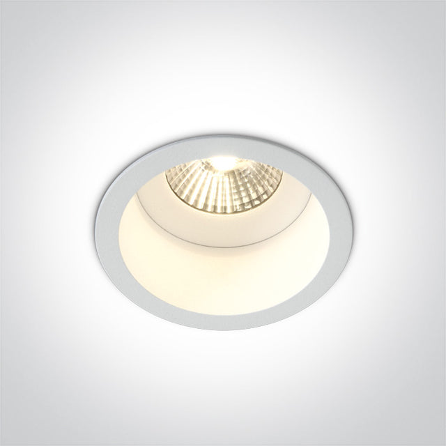 10107WD/W/V WEISS COB 6,5W CCTV DARK LIGHT  IP54 700mA