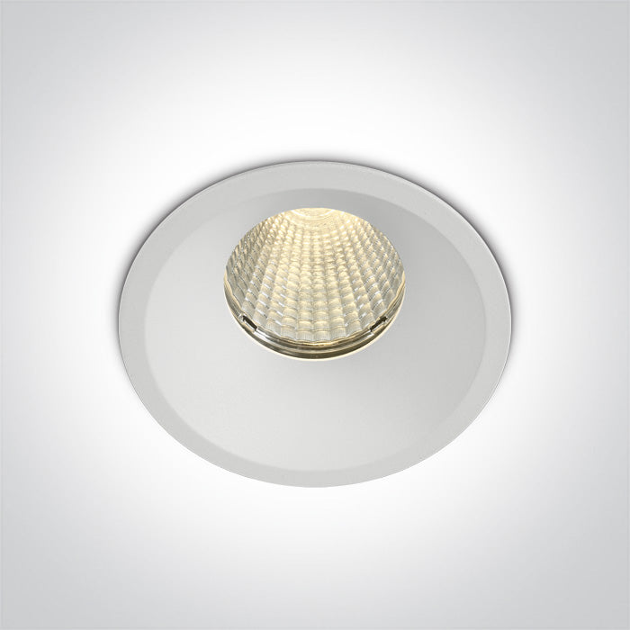 10112TP/W/V WEISS COB 12W CCTV  IP65 DARK LIGHT 700mA