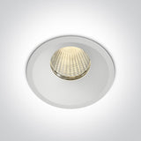 10112TP/W/V WEISS COB 12W CCTV  IP65 DARK LIGHT 700mA