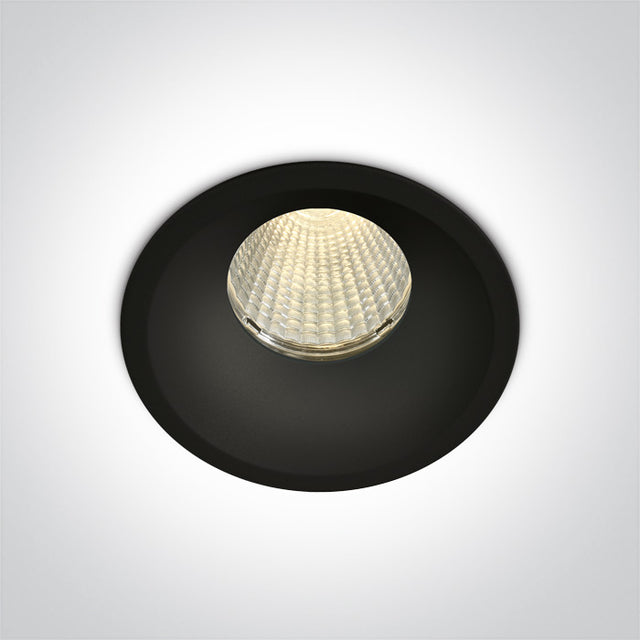10112TP/B/V SCHWARZ COB 12W CCTV  IP65 DARK LIGHT 700mA