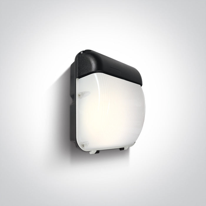 7056A/V WALL LIGHT 50W CCTV IP65 230V SCHWARZ
