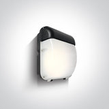 7056A/V WALL LIGHT 50W CCTV IP65 230V SCHWARZ