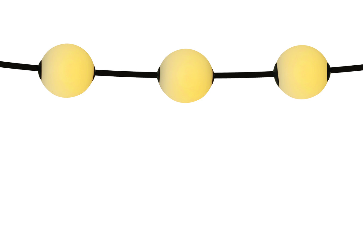 0998/B SCHWARZ STRING LIGHTS 5,5m 6x1W EW IP65 24V
