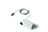 42004PB/W WEISS P&P SUSPENDED/SURFACE ENDKAPPE IP20