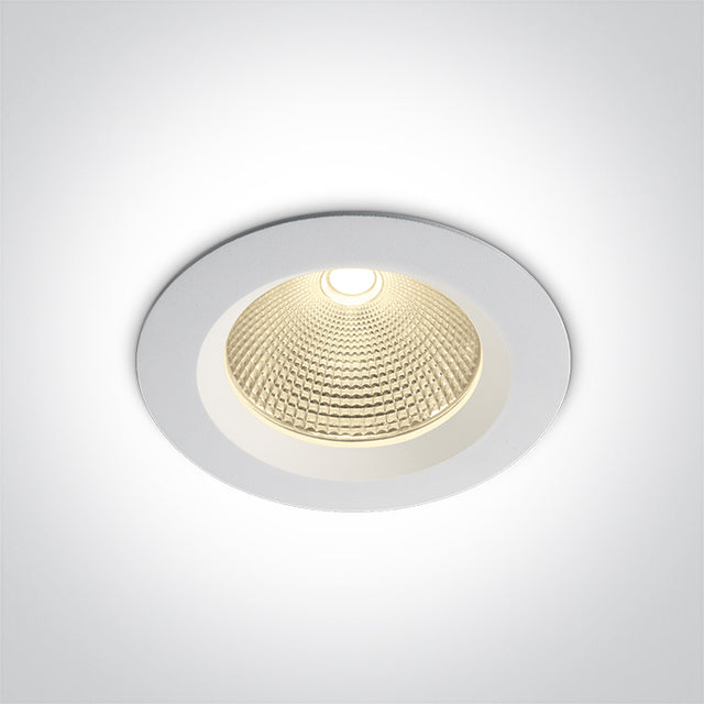 10115CA/W/V WEISS 15W CCTV IP20 60° 230V