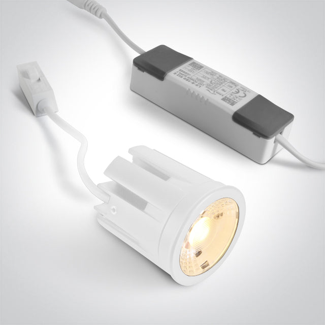 7307MA/W/V WEISS 7W CCTV IP20 36° MR16 230V