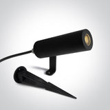 67538B/B/W SCHWARZ GARDEN SPOT 6,5W 700mA WW IP65 DARK LIGHT