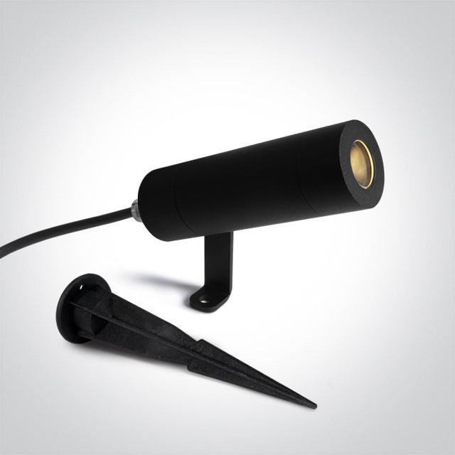 67538B/B/W SCHWARZ GARDEN SPOT 6,5W 700mA WW IP65 DARK LIGHT