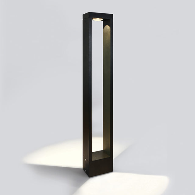 67470A/B/V SCHWARZ BOLLARD 80cm 10W CCTV IP65 230V