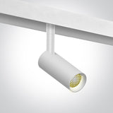 42138L/W/V WEISS DALI 7W CCTV 48V IP20 ADJUSTABLE HONEYCOMB