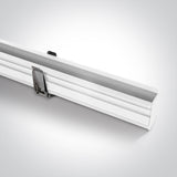 42002RB/W WEISS MAGNETIC EINBAU PROFIL 2m 48V MIDI