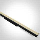 42100BA/B/V SCHWARZ 16W LINEAR LIGHT CCTV 48V IP20 MINI/MIDI