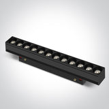 42112AA/B/V SCHWARZ 12W CCTV 48V IP20 MINI/MIDI
