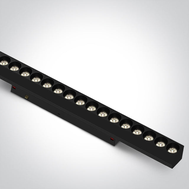 42112BA/B/V SCHWARZ 18W CCTV 48V IP20 MINI/MIDI
