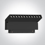 42124BA/B/V SCHWARZ 20W CCTV 48V IP20 ADJUSTABLE MINI/MIDI