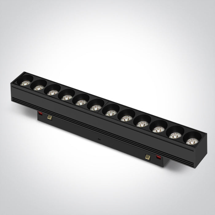 42112AAL/B/V SCHWARZ DALI 12W CCTV 48V IP20 MINI/MIDI