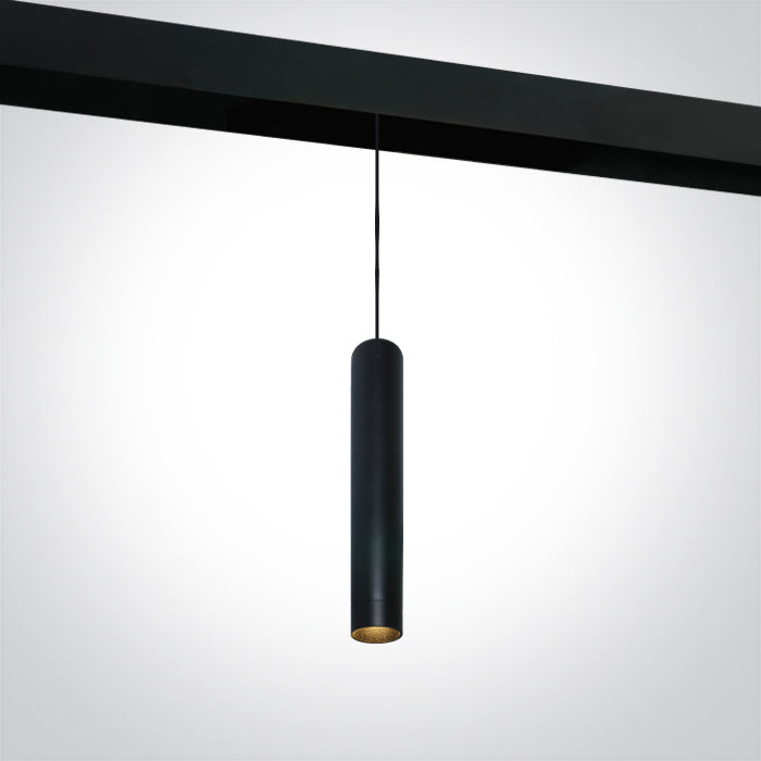 42130BL/B/V SCHWARZ DALI 9W PENDANT CCTV 48V IP20 DARK LIGHT