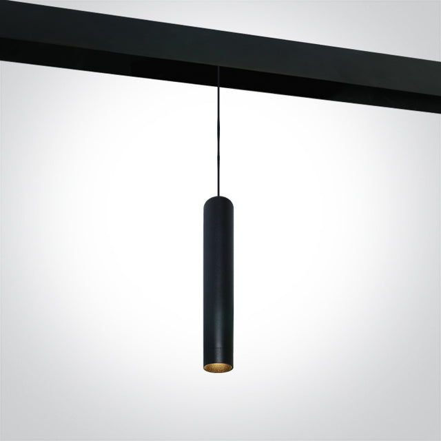 42130BL/B/V SCHWARZ DALI 9W PENDANT CCTV 48V IP20 DARK LIGHT