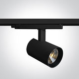 65670BT/B/V SCHWARZ 16W/22W PV CCTV TRACK SPOT 230V