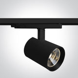 65670CT/B/V SCHWARZ 30W/40W PV CCTV TRACK SPOT 230V