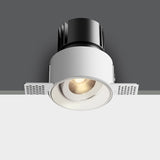 11107BT/W/V WH COB 6,5W CCTV 700mA IP54 TRIMLESS VERSTELLBAR