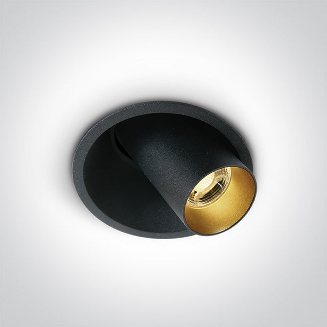 11107C/B/V SCHWARZ COB 6,5W CCTV 700mA ADJUSTABLE DARK LIGHT