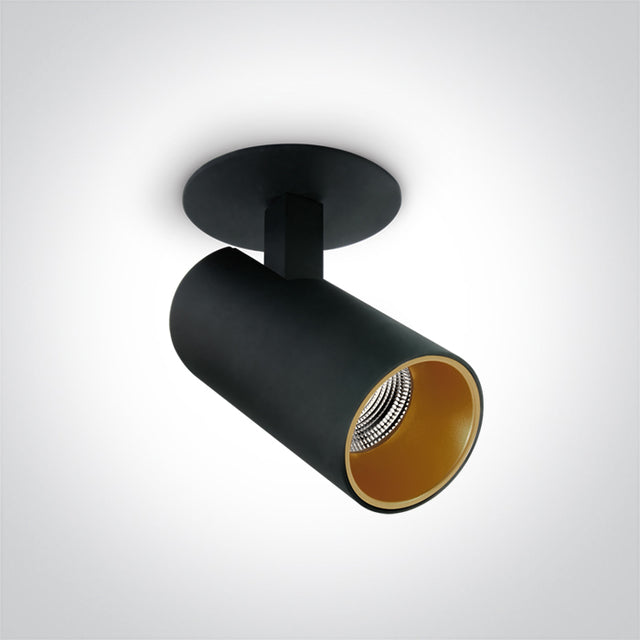 11107RA/B/V SCHWARZCOB 6,5W CCTV 700mA VERSTELLBAR DARKLIGHT