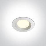 10103T/W/V WEISS SMD 3W CCTV IP20 230V