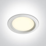 10124T/W/V WEISS SMD 24W CCTV IP20 230V