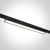 43100FB/B/V SCHWARZ 10W LINEAR LIGHT CCTV 48V IP20