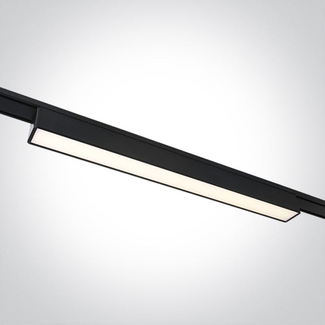 43100FB/B/V SCHWARZ 10W LINEAR LIGHT CCTV 48V IP20