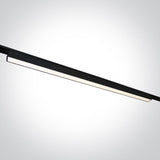 43100FD/B/V SCHWARZ 30W LINEAR LIGHT CCTV 48V IP20