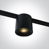 43110F/B/V SCHWARZ 6W 48V CCTV IP20 HONEYCOMB