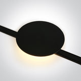 43112F/B/V SCHWARZ 9W 48V CCTV IP20 FLACH MAGNETISCH