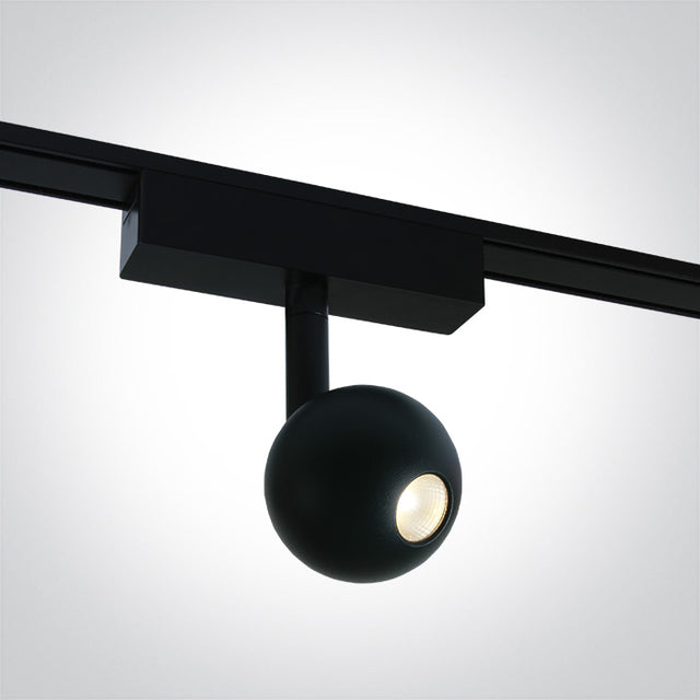43122F/B/V SCHWARZ 7W 48V CCTV IP20 ADJUSTABLE