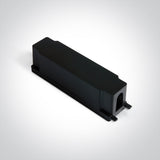 43004FA/B ENDKAPPE BOX FÜR Kabel FLACH MAGNETISCH PROFIL