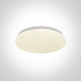 62026C/V WEISS PLAFO 30W CCTV IP20 230v
