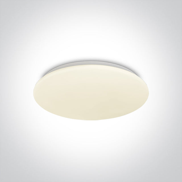 62026C/V WEISS PLAFO 30W CCTV IP20 230v