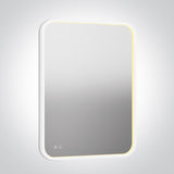 60208D/W/V WEISS RECTANGULAR MIRROR 20W CCTV IP44 230V DIM