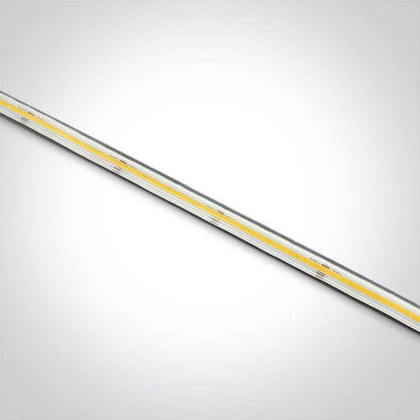7844LW/W COB LED STRIP 24V DC WW 20m ROLL 7,5W/m IP67