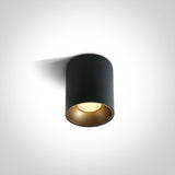 12112Z/B/V SCHWARZ 12W CCTV IP20 230V DARK LIGHT