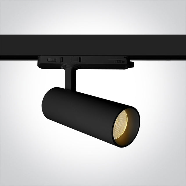 65606BT/B/V SCHWARZ COB 20W PV CCTV TRACK SPOT 230V