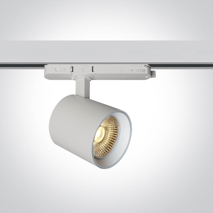 65634BT/W/V WEIß COB 20W PV CCTV TRACK SPOT 230V