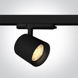 65634DT/B/V SCHWARZ COB 35W PV CCTV TRACK SPOT 230V