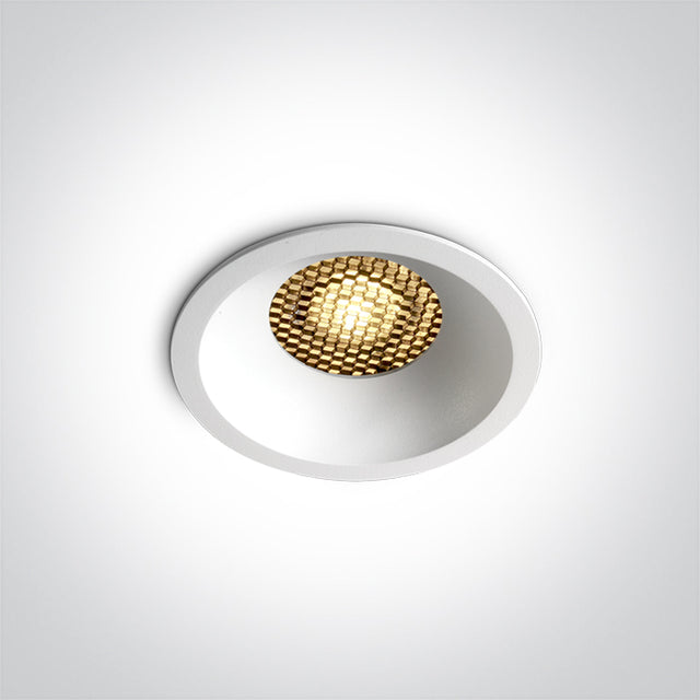 10110DH/W/V WEIß 10W CCTV HONEYCOMB IP20 230V DARK LIGHT